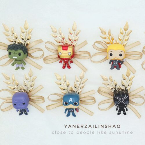 卡通复仇者联盟胸花襟花