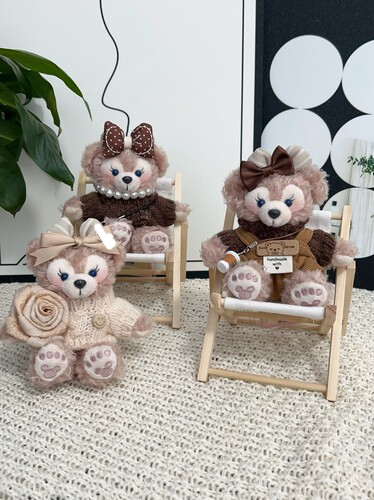 雪莉玫玫高甜脸包包挂件车挂毛绒玩偶公仔书包挂饰礼物