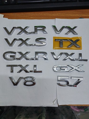 霸道酷路泽后车标V8 VX-LVX-S VX-R VX TX  GT  V6后标