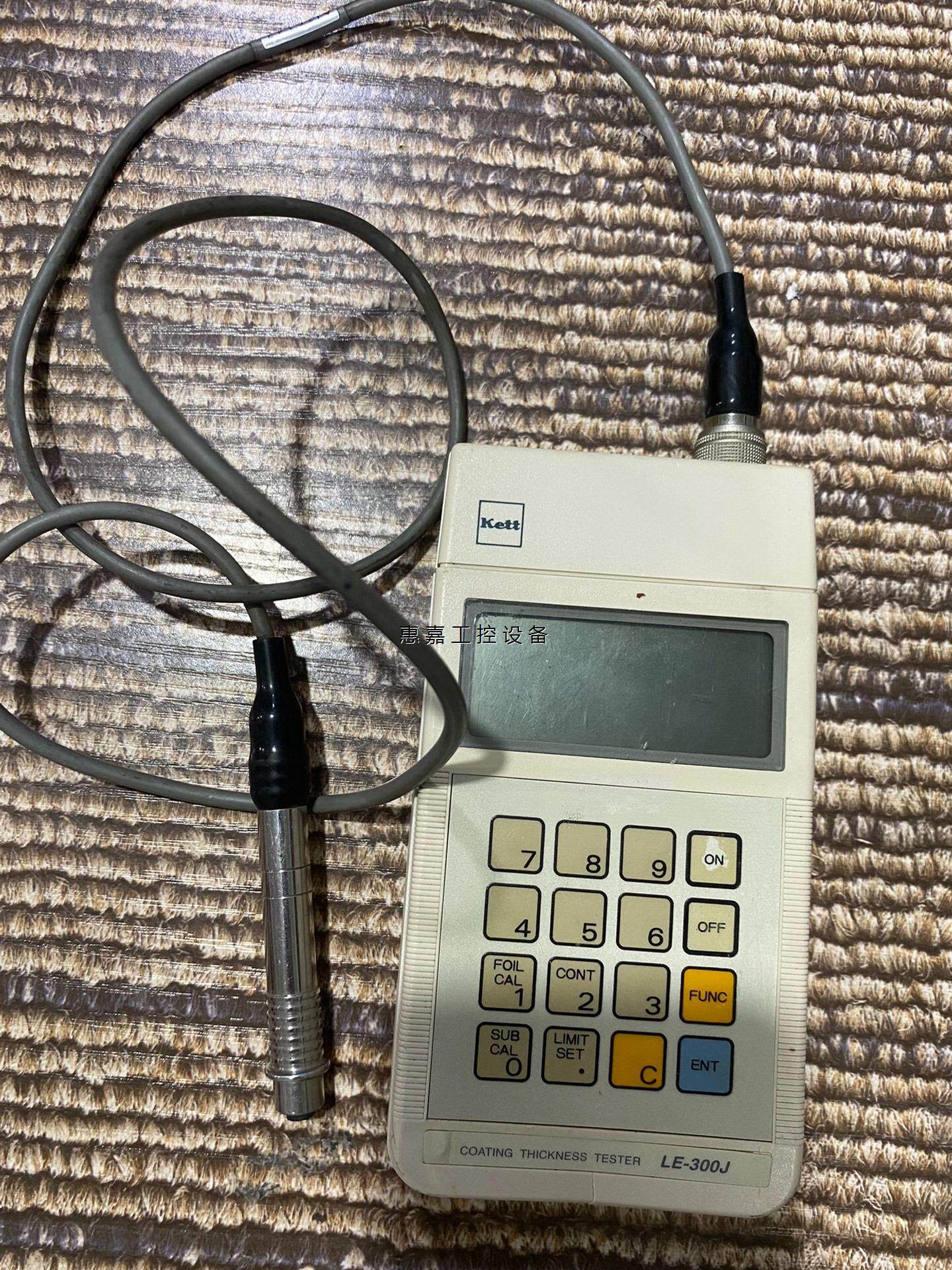日本kett凯特电磁电流膜厚计测厚仪le-300j