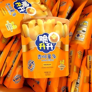 脆升升香脆薯条40g多包组合蜂蜜黄油原味番茄土豆脆膨化休闲零食
