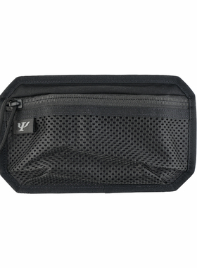 【PSIGEAR官方店】拉链袋魔术贴分隔 PS05004BK