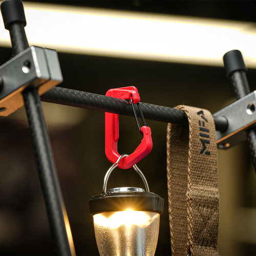 PSIGEAR小号户外挂快D扣塑料扣