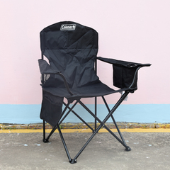 包邮 现货coleman科勒曼大号户外折叠露营椅 便携式可收纳背包椅