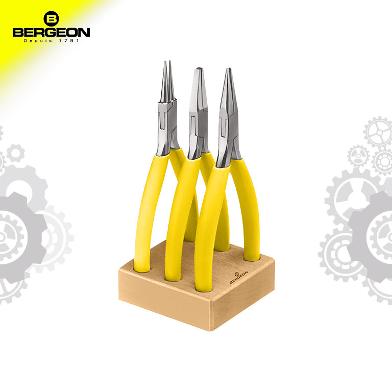 博格工具  bergeon 2513 木座套装钳子  手表维修工具