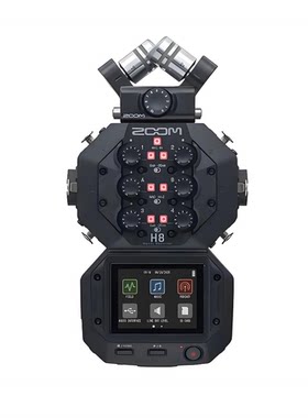武汉出租ZOOM H8录音混音调音台乐器拾音多音轨同时单反 武汉威亿