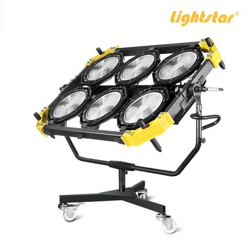 LIGHTMAN莱斯达 6头LED矩阵影视灯具 电影外景拍摄 影棚太空灯