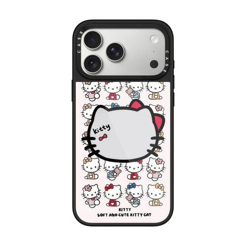 case手机壳MagSafe磁吸头像格子kitty猫适用苹果18promax手机壳iPhone17promax保护套豹纹16plus全包防摔