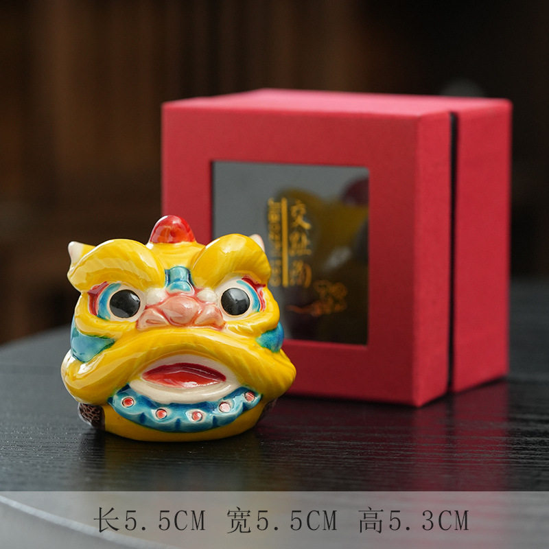陶瓷家居交趾客厅品摆件伴手开业