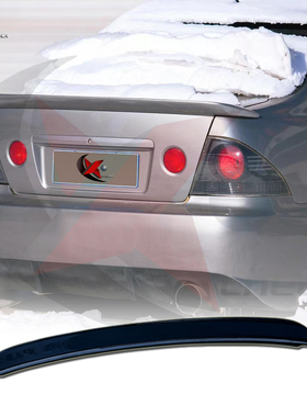 适用于98-04雷克萨斯is200 altezza咬地鲨 改装TRD款尾翼定风翼唇