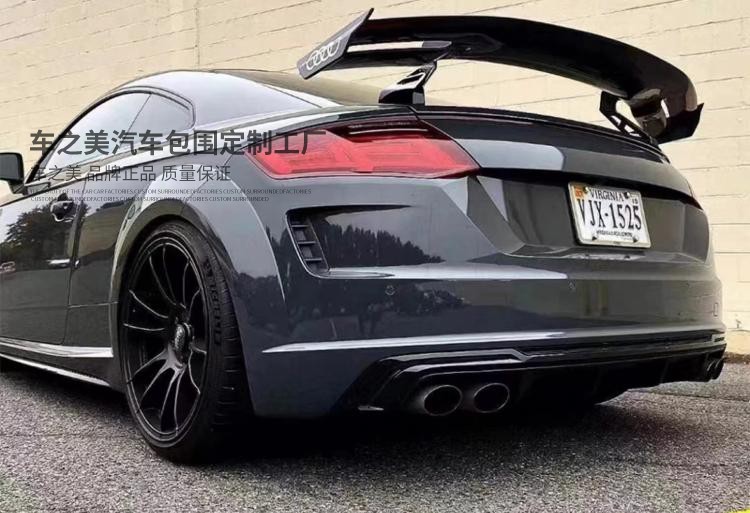 适用新款奥迪TT TTS R8 Rs performance parts 碳纤维尾翼 通用