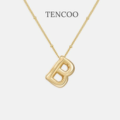 定制项链 字母项链3D字母小众设计欧美风饰品 TENCOO 梦幻气球