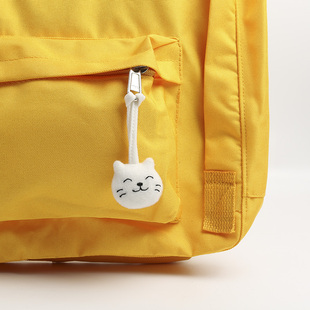 简爱猫日系挂件钥匙扣拉链公仔包包毛绒可爱挂饰书包挂件