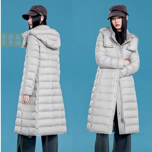 26年新款羽绒服九成品女款半成品长款面包服衣壳翻新定做加工697B
