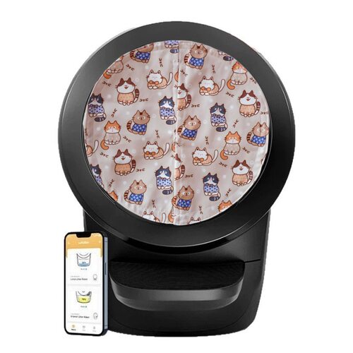 Litter Robot全自动猫厕所垃圾袋碳滤片密封条防臭门帘配件