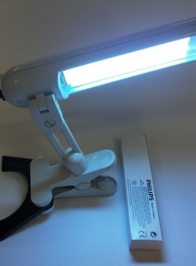 飞利浦311nm窄谱NB-UVB紫外线灯进口PL-S 9W/01/2P配台灯款灯具9W