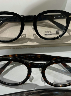 日本代购ZOFF佐芙 CLASSIC复古方框ZA221005男女近视眼镜送镜片