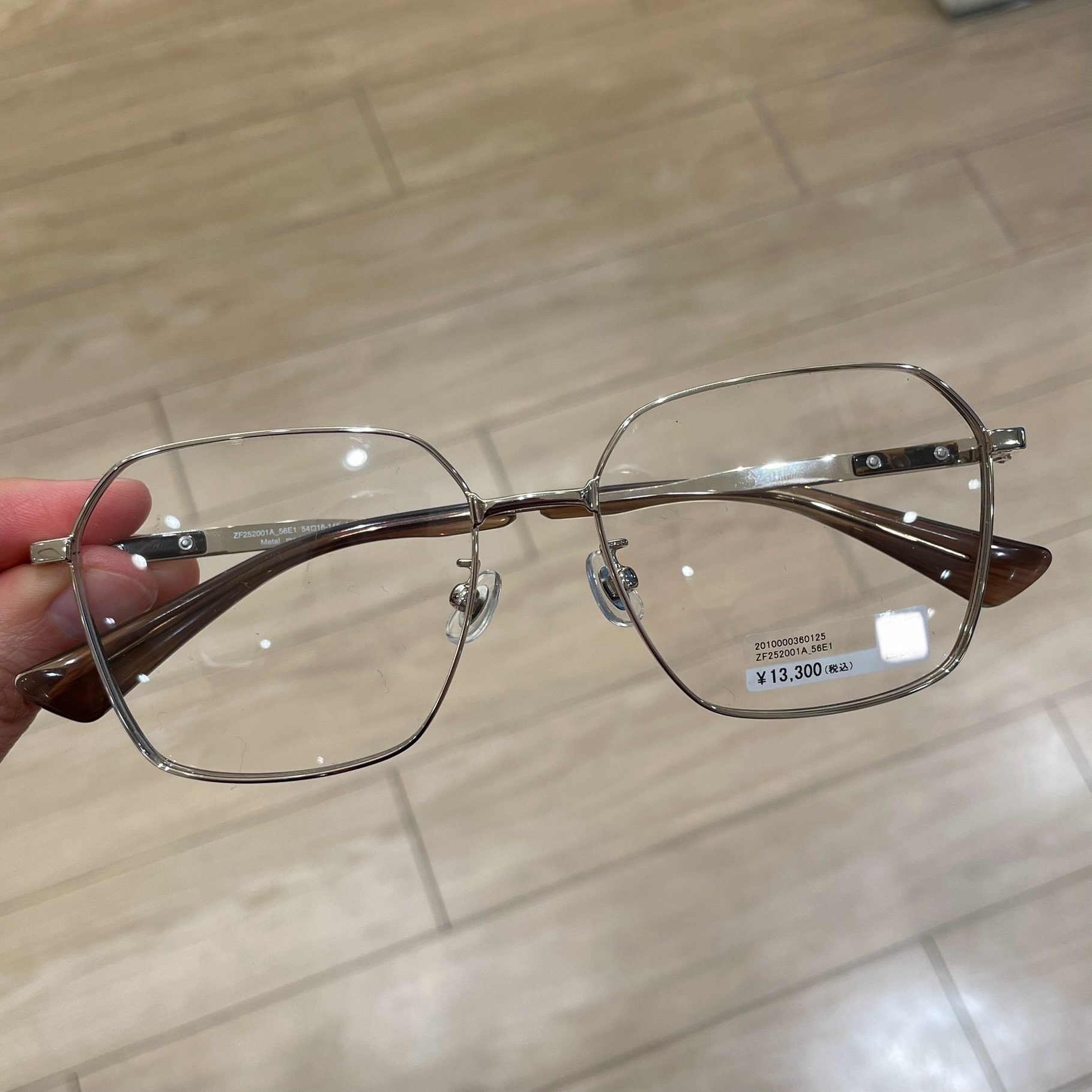 日本代购ZOFF 佐芙 CHIC惠灵顿 ZF252001大框复古近视眼镜送镜片