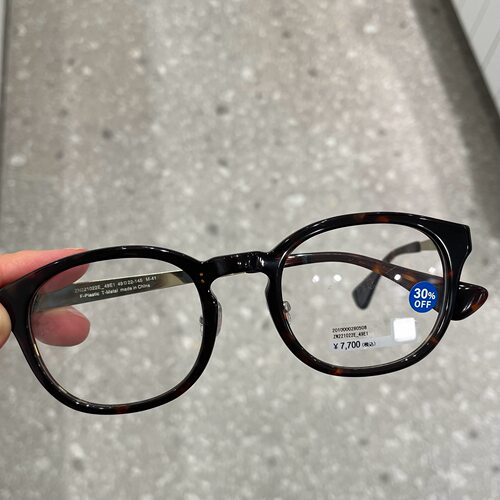ZOFF男女复古板材有鼻托眼镜架