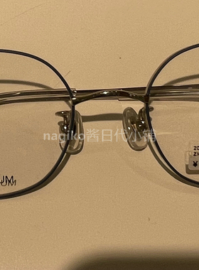 日本代购ZOFF佐芙 MADE IN JAPAN NORDIC 钛ZX233002眼镜送镜片