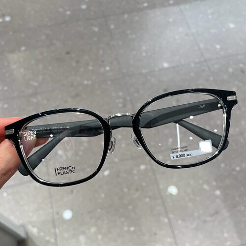 ZOFF男女复古方框近视眼镜送镜片
