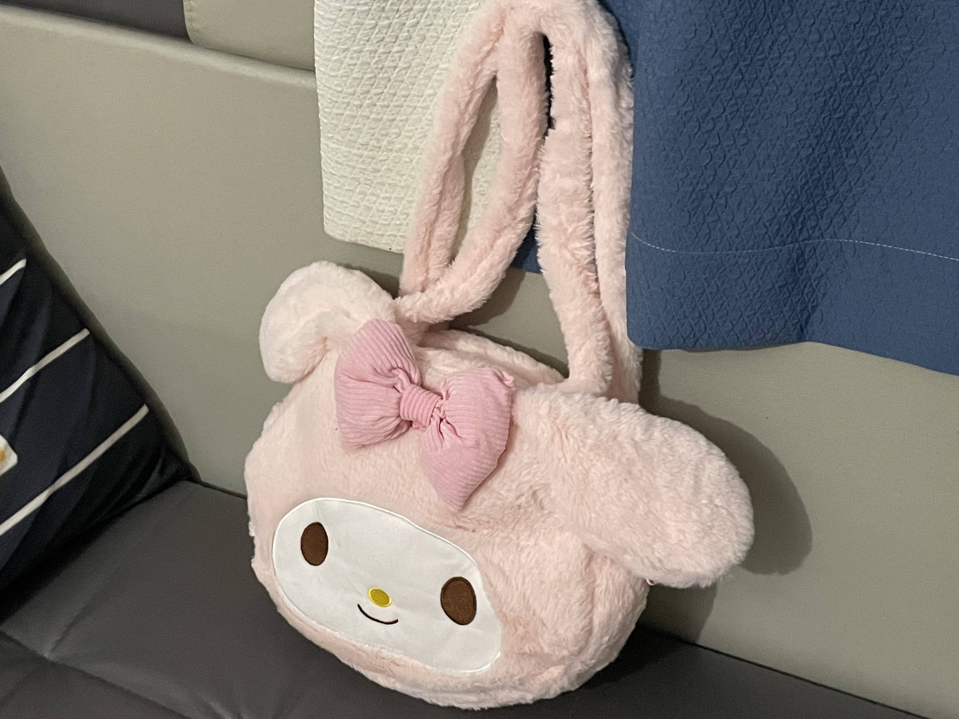 毛绒包双肩包背包女可爱校园书包旅游背包ins网红卡通包凯蒂包