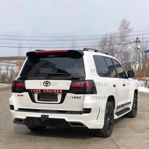 适用08-20款丰田兰德酷路泽尾翼陆地巡洋舰lc200改装专用中翼尾翼
