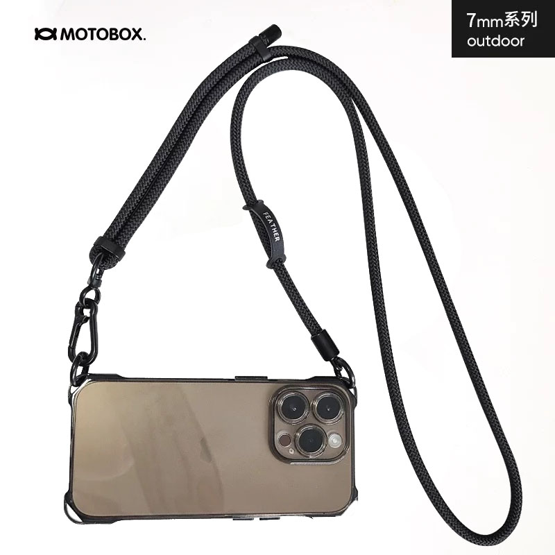 适用苹果16手机壳新款斜挎背带