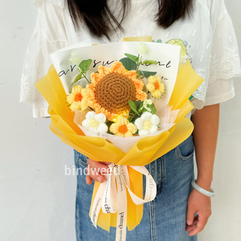 成品教师节花束送男女老师幼儿园小学实用玫瑰向日葵小礼物小花束