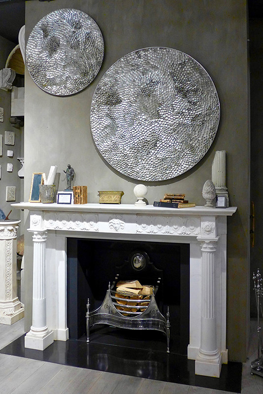 柠檬油画现代轻侘寂风手工综合材质立体装饰画售楼处别墅客厅挂画