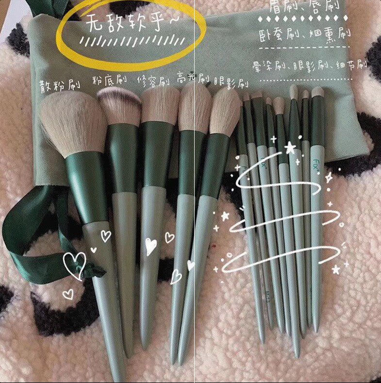 网红软毛化妆刷套刷眼影刷套装便携刷子眼部鼻影刷眼妆刷细正品
