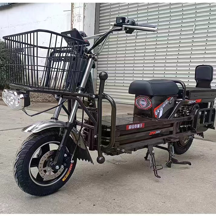载重王电动车72V拉货外卖电瓶车两轮载货爬坡高速电摩