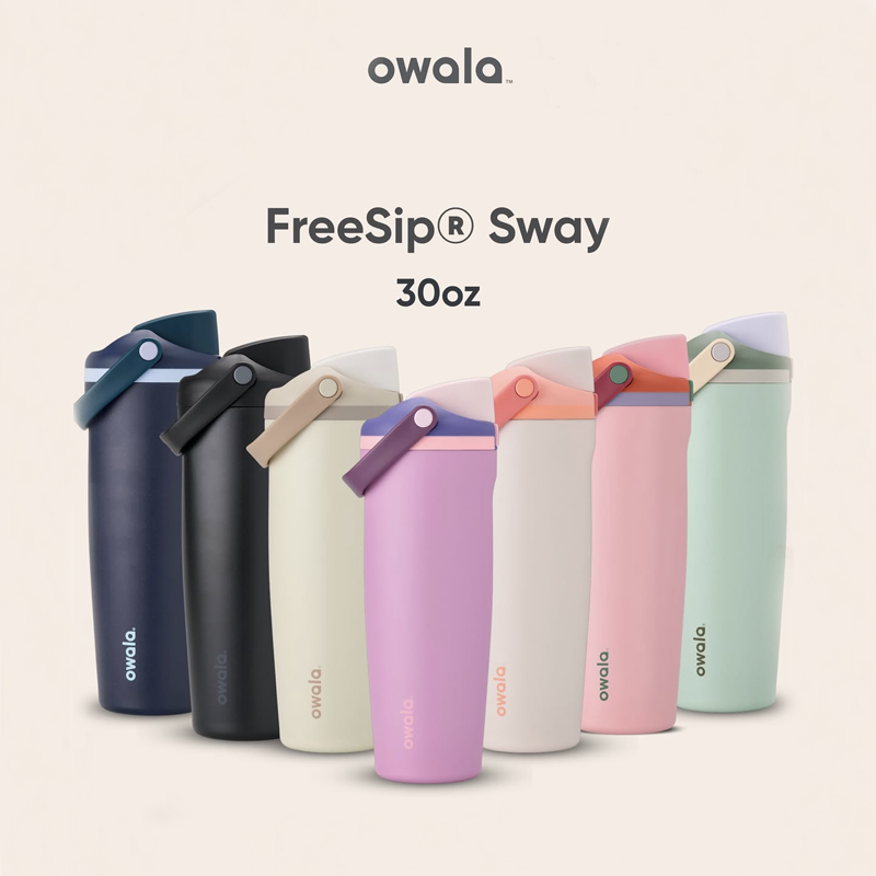 美版Owala30oz保温杯吸管保冷