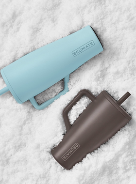 Brumate布鲁马特40oz/1200ml保温保冷水杯大容量带手柄吸管礼物杯