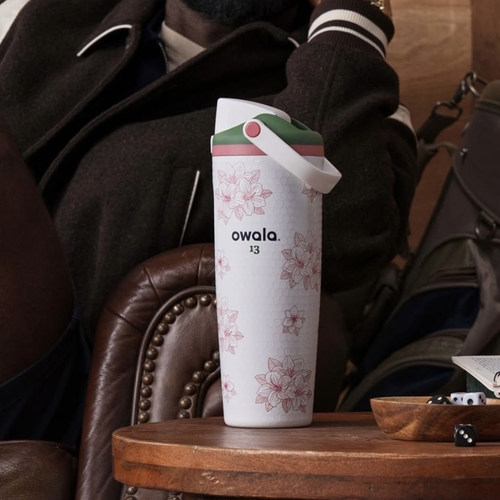 Owala高尔夫新款890ml保温吸管杯
