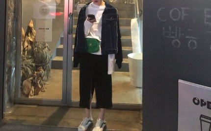 【Dreamers】自制 COOKADAILY同款个性质感西装前后开叉半裙