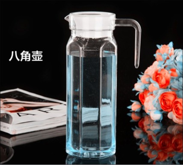 亚克力八角扎壶豆浆壶一体壶耐热