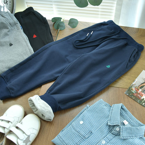 男童宽松双层休闲运动裤中大儿童