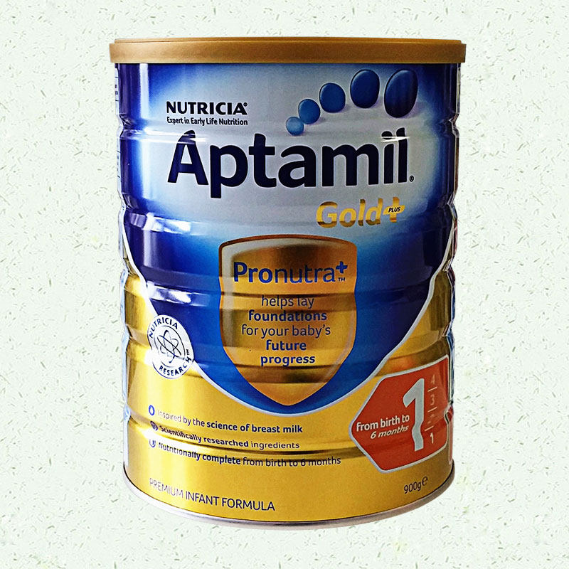 Aptamil爱他美金罐1段奶粉 6罐包邮 甘青疆加50元 需身份证一个月