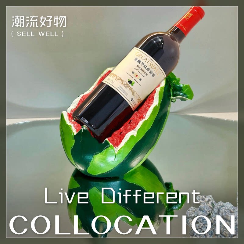 创意红酒架摆件酒柜装饰品高档家装饰摆件