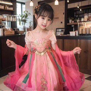 女童汉服夏季2024新款