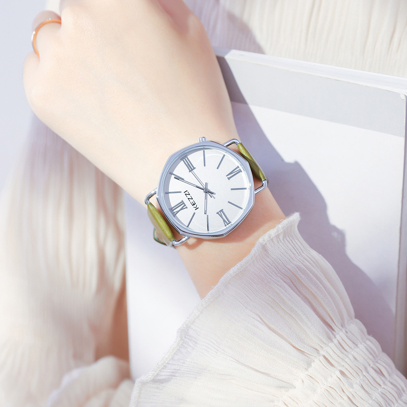 kezzi手表2023新款学生防水大盘女表时尚潮流夜光ins风气质