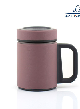 正品万象办公紫砂内胆茶杯滤网