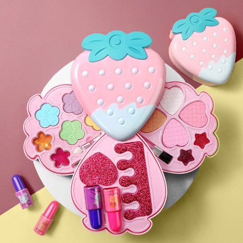 热卖仿真儿童玩具美妆指甲油彩妆盒化妆品女孩益智过家家套装