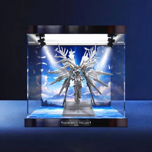 亚克力展示盒适用白雪姬 日版 万代 飞翼零式改 天使高达手办模型
