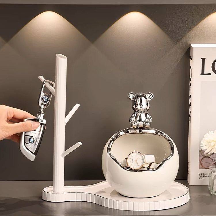 暴力入户玄关摆件钥匙收纳进门门口鞋柜客厅装饰品乔迁新居礼品,家居饰品,落地摆件,淘宝优惠券,粉丝福利购,淘宝优惠卷