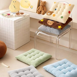 牛奶绒坐垫防滑加厚椅子垫子学生宿舍教室办公室久坐防屁股痛屁垫