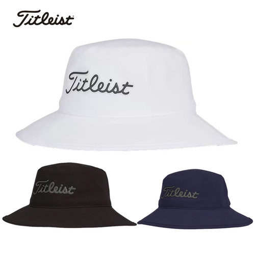 Titleist泰特利斯高尔夫球帽男女款夏季Bucket6防晒防泼水渔夫帽
