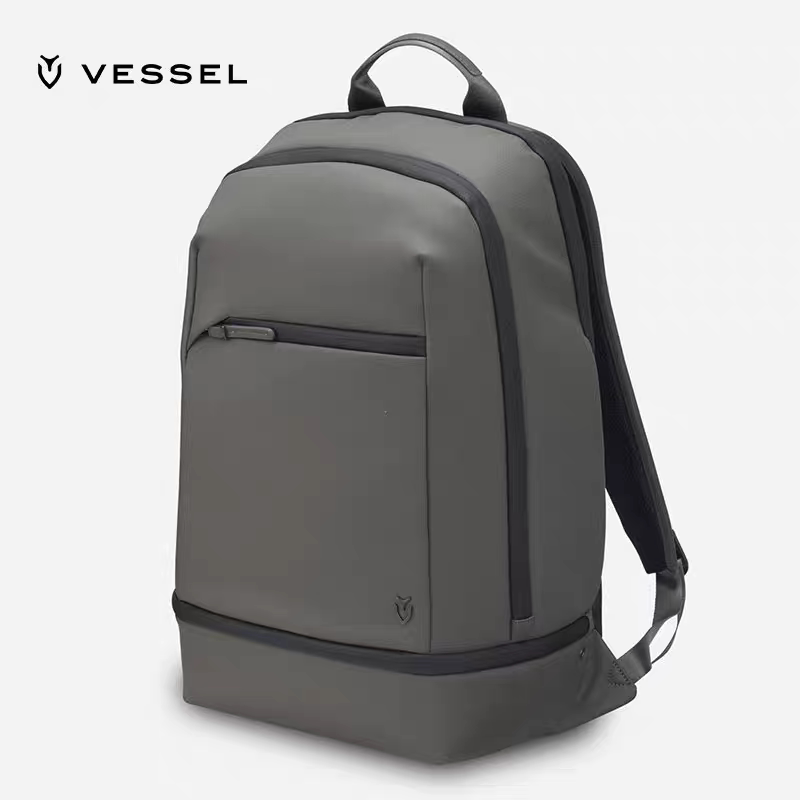 VESSEL双肩背包轻奢高尔夫衣物包便携旅行衣服包干湿分离独立鞋袋