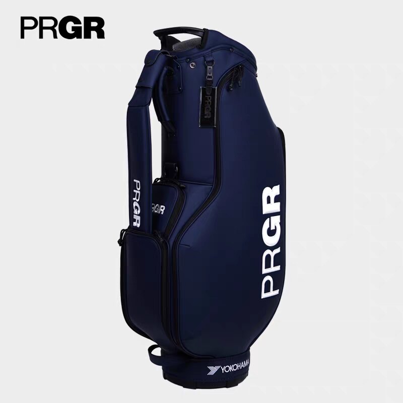 PRGR高尔夫球包新款男士白色标准包稳定车载轻量便携golf球包
